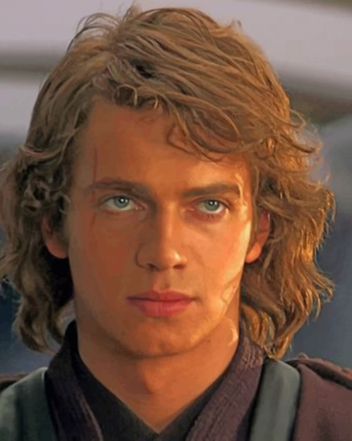 Anakin Skywalker Portrait Paint by numbers