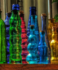 Artistic Colored Bottlespaint by numbers