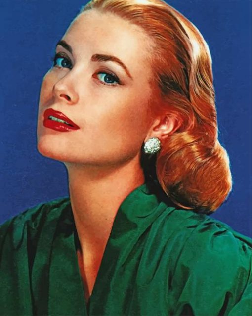 The Beautiful Grace Kelly paint by numbers