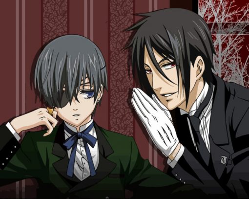 Black Butler paint by numbers