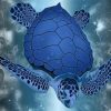 Blue Turtle paint by numbers