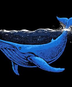Blue Whale Piant by numbers