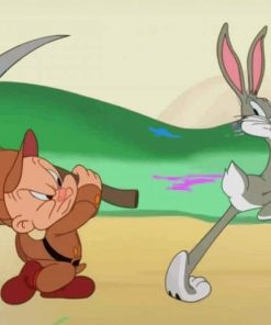 bungs-and-elmer-fudd-looney-tunes-paint-by-numbers