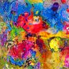 Colorful Abstract Art paint by numbers