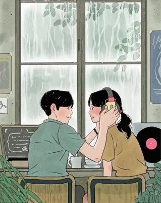 Couple In Love paint by numbers