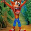 Crazy Crash Bandicoot Paint by numbers