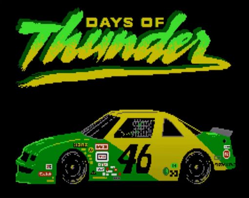 Days Of Thunder Paint by numbers