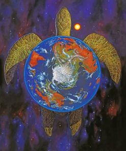 Discworld Turtle paint by numbers