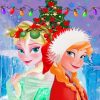 Frozen Princesses Paint by numbers
