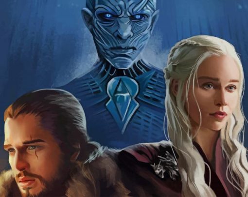 Game Of Thrones Characters Paint by numbers