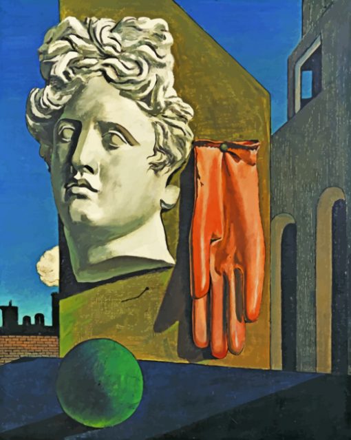 Giorgio Chirico paint by numbers