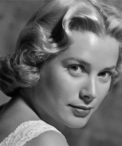 Grace Kelly paint by numbers