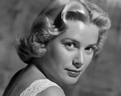 Grace Kelly paint by numbers