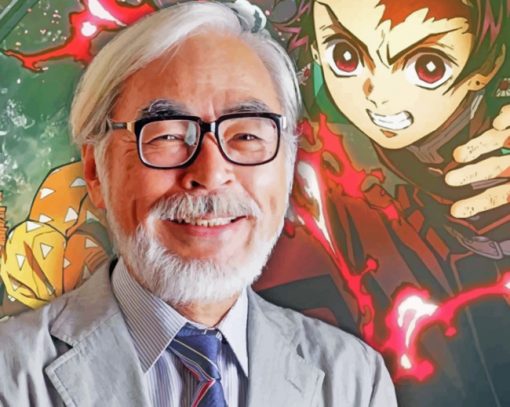 Hayao Miyazaki Kimetsu No YaibaHayao Miyazaki Kimetsu No Yaiba paint by numbers