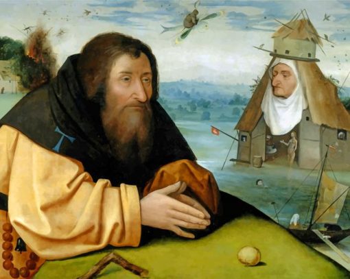 The Temptations Of Saint Anthony Abbot paint by numbers