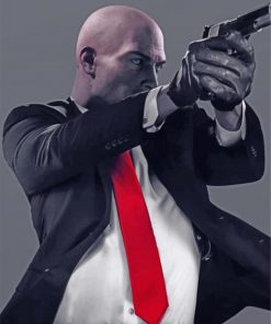 Hitman 2 paint by numbers