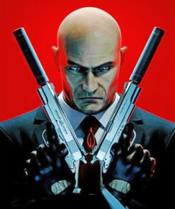 Hitman II Illustration paint by numbers