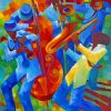 Jazz Musicians Paint by numbers