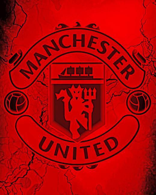 Manchester United paint by numbers