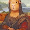 Mona Lisa Guinea Pig Paint by numbers