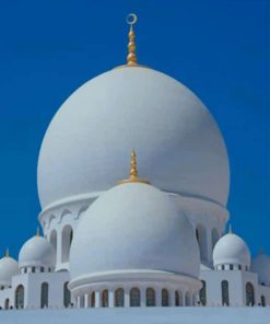 Sheikh Zayed Grand Mosque Piant by numbers
