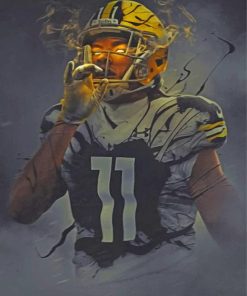 Steelers Illustration Paint by numbers