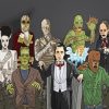 Universal MonstersI llustration Paint by numbers