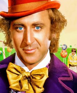 willy wonka and the chocolate factory Paint by numbers