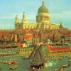 Canaletto-The-Thames-from-Somerset-House-paint-by-number