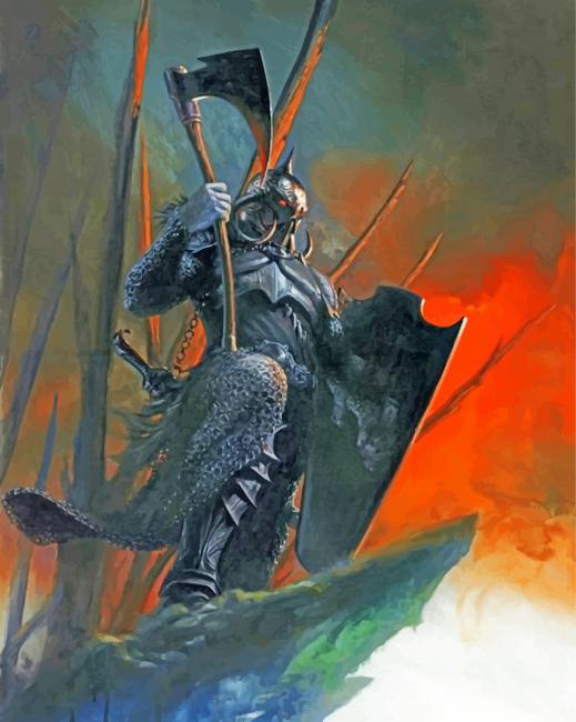 Death-Dealer-by-Frank-Frazetta-paint-by-number