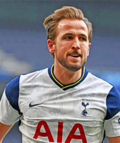 Harry-Kane-tottenham-paint-by-number