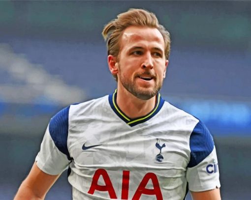 Harry-Kane-tottenham-paint-by-number