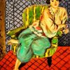 Seated Odalisque Paint By Numbers