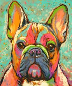 abstract-french-bulldog-paint-by-number