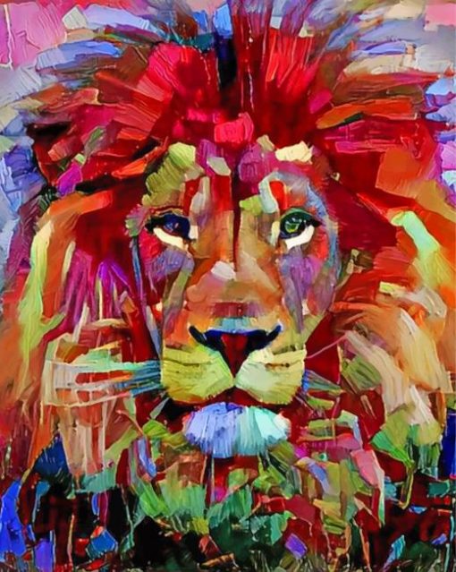 abstract-lion-animal-paint-by-numbers