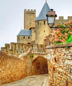 aesthetic-carcassonne-france-paint-by-numbers