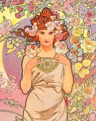 aesthetic-mucha-paint-by-number