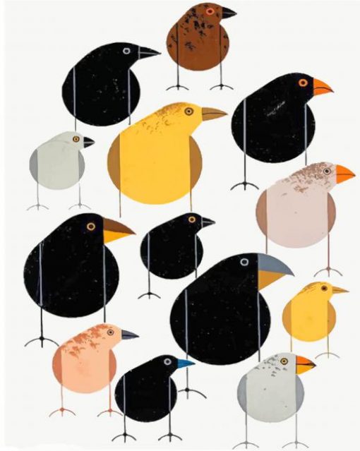 birds-charley-harper-paint-by-number