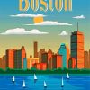 Boston Massachusetts paint by numbers