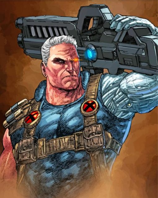cable-xmen-paint-by-number
