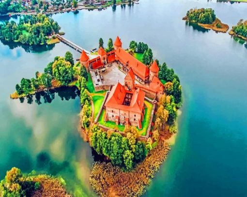 castle-in-trakai-lithuania-paint-by-numbers