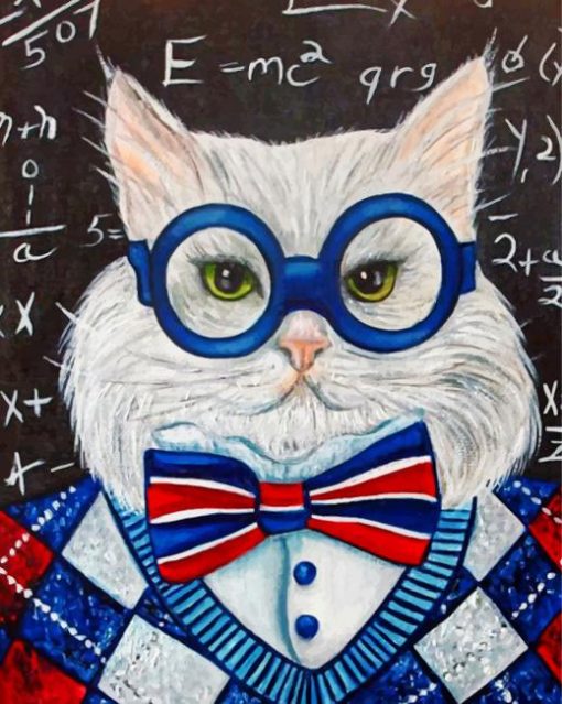 cat-with-glasses-paint-by-numbers