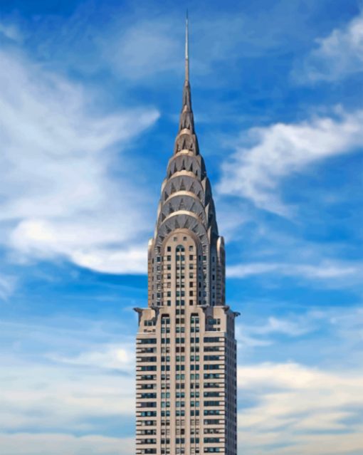 chrysler-building-NYC-paint-by-number
