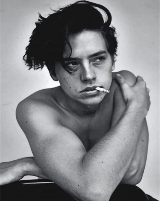 cole-sprouse-smoking-paint-by-numbers