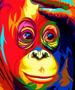 colourful-monkey-paint-by-number
