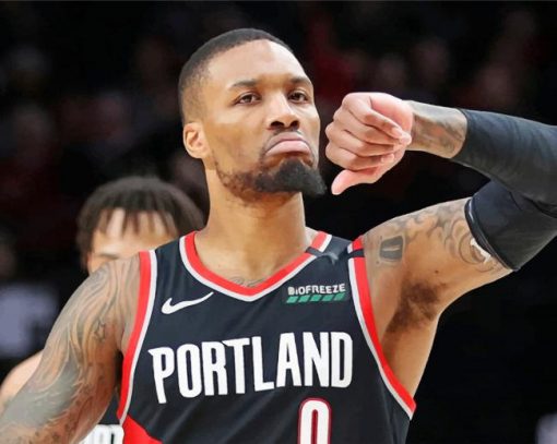 damian-lillard-paint-by-numbers