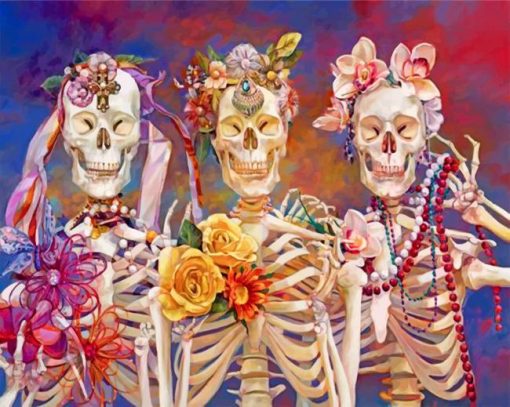 day-oof-the-dead-floral-skulls-paint-by-numbers
