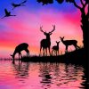deers-silhouette-paint-by-number