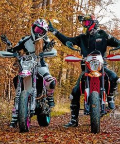 dirt-bikes-couple-paint-by-number