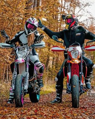 dirt-bikes-couple-paint-by-number